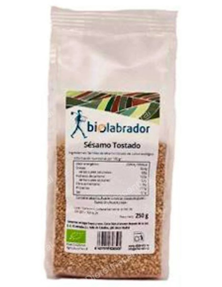 Sésamo tostado 250 gr Biolabrador