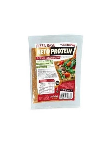 Base de pizza protein 2 uds - 90 gr Keto Protein