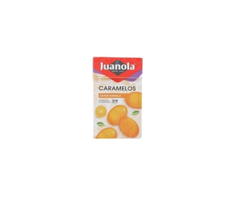Juanola caramelos sabor naranja 50 gr Juanola