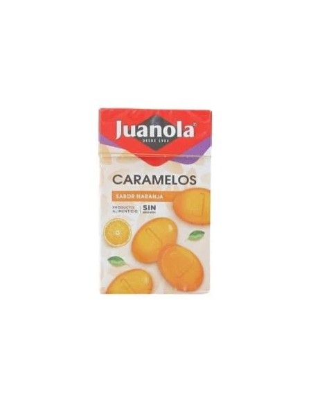 Juanola caramelos sabor naranja 50 gr Juanola