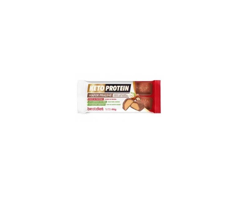 Wafer praliné protein 2 uds - 33 gr Keto Protein