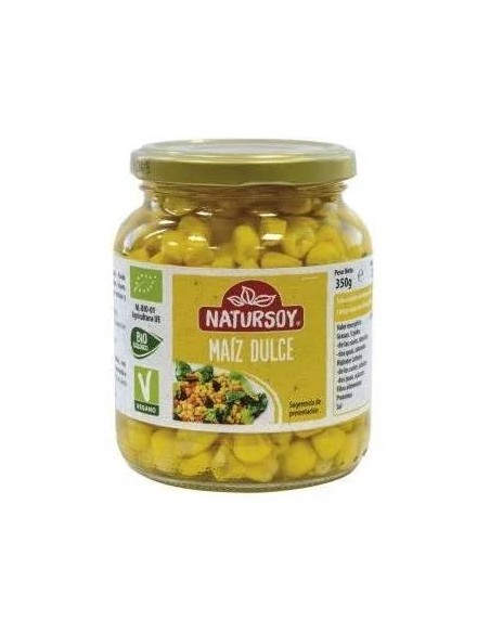 Maíz dulce bio vegan - Natursoy 350 gr Natursoy