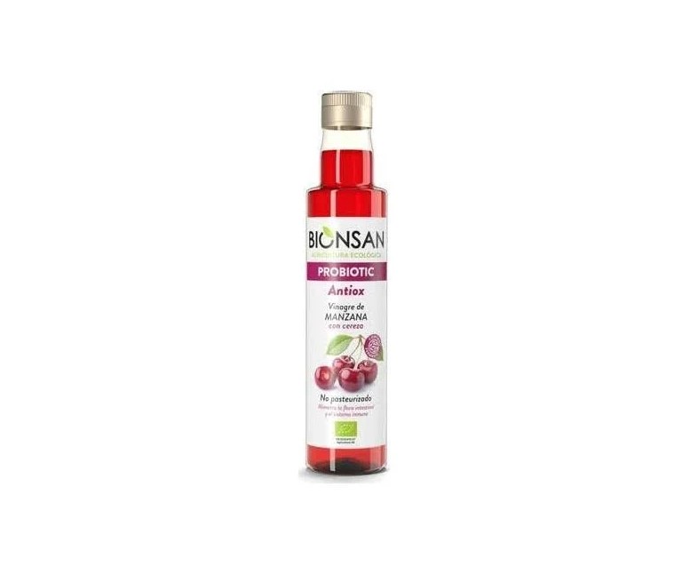 Probiotic antiox vinagre manzana con cereza 250 ml Bionsan