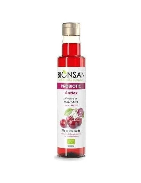 Probiotic antiox vinagre manzana con cereza 250 ml Bionsan