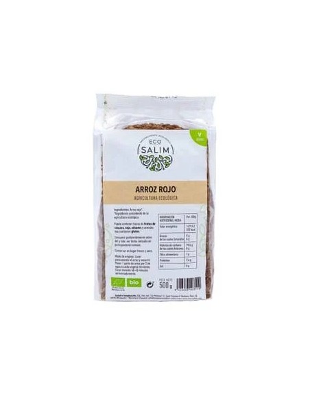 Arroz rojo bio vegan 500 gr Eco Salim