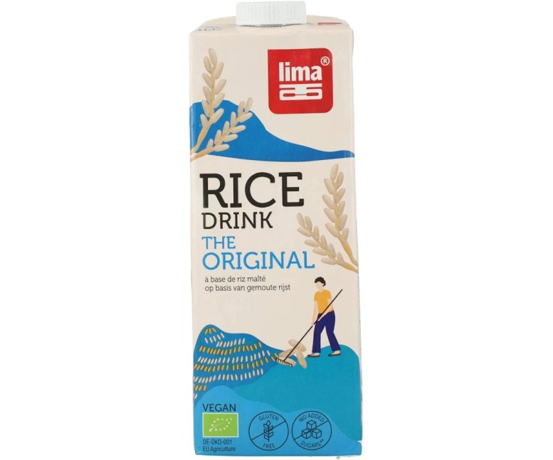 Bebida vegetal de arroz bio s/a 1 l Lima