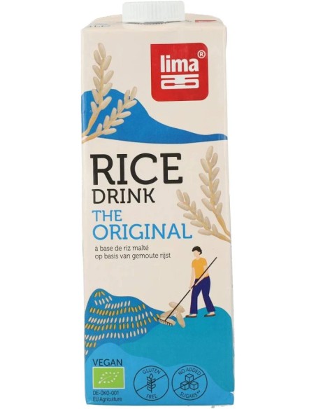 Bebida vegetal de arroz bio s/a 1 l Lima
