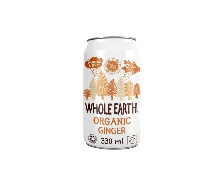 Refresco de jengibre bio s/a 300 ml Whole Earth