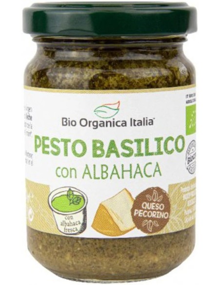 Pesto básico pecorino bio 130 gr Bio Organica Italia
