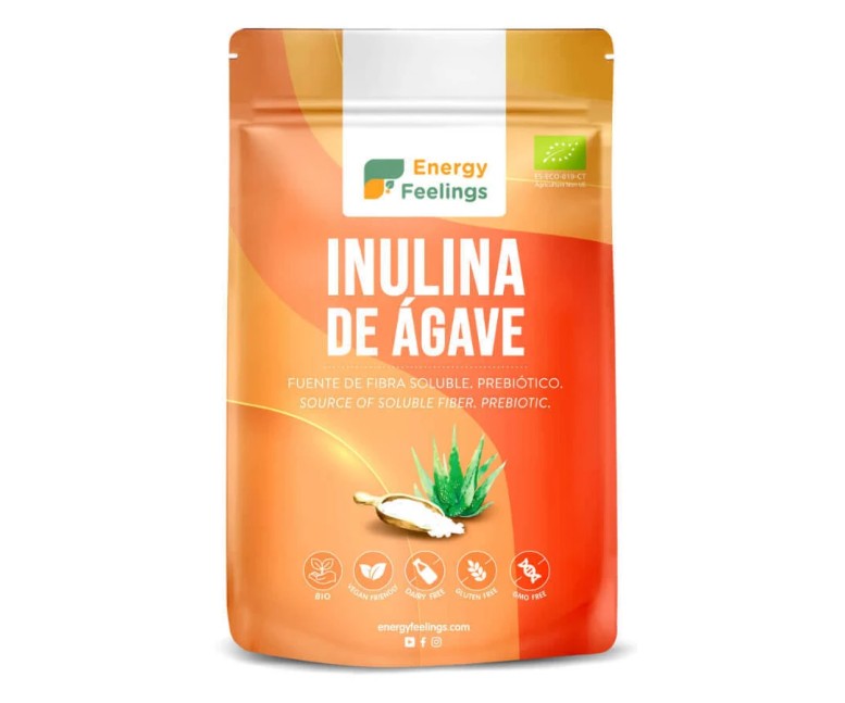Inulina de agave polvo eco vegan 500 gr Energy Feelings
