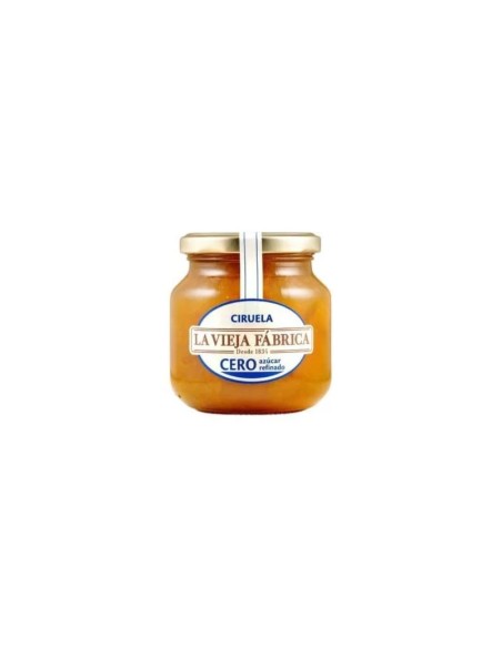 Mermelada de ciruela cero azúcar refinado 280 gr La Vieja Fábrica