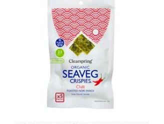 Alga nori tostada con chili multipack snack