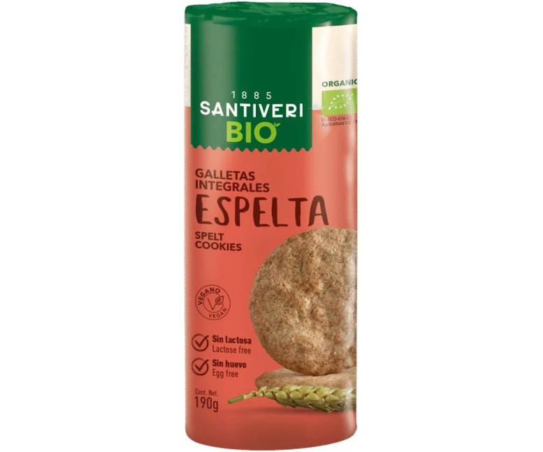 Galletas de espelta bio 190 gr Santiveri