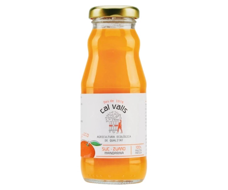 Zumo de mandarina eco 200 ml Cal Valls