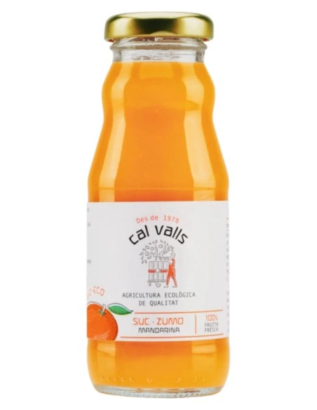 Zumo de mandarina eco 200 ml Cal Valls