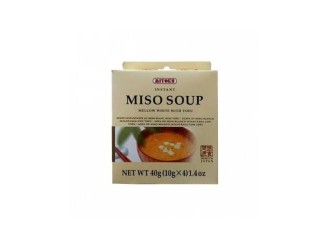 Sopa de miso y tofu instantánea