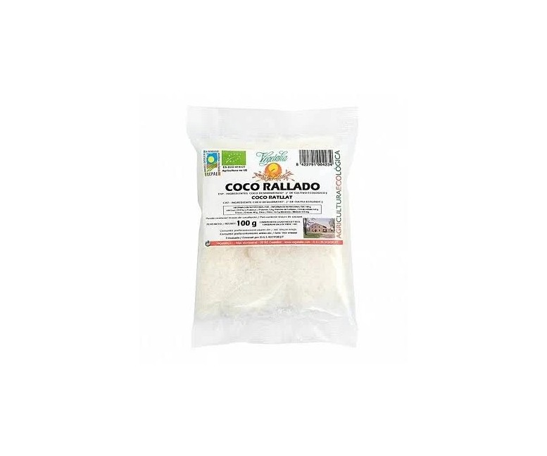 Coco rallado bio 100 gr Vegetalia