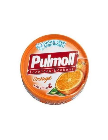 Pulmoll cajita naranja sin azúcar 45 gr Pulmoll