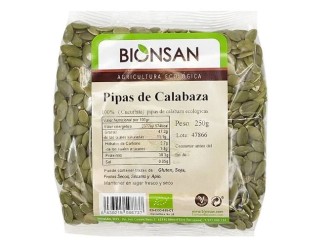 Pipas de calabaza cucurbita eco