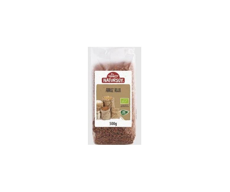 Arroz rojo bio - Natursoy 500 gr Natursoy