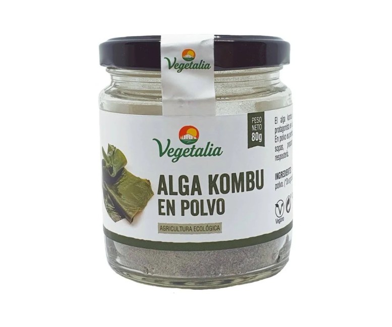 Alga kombu 80 gr Vegetalia