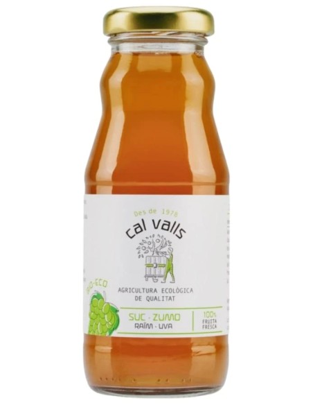Zumo de uva blanca eco 200 ml Cal Valls