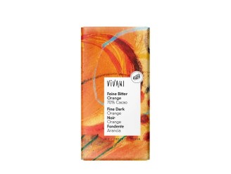 Chocolate negro 70% con naranja bio vegan