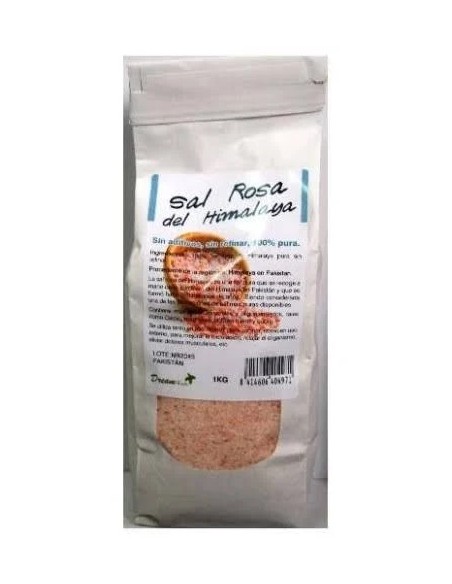Sal rosa del Himalaya gruesa Bio 1 kg DREAM FOODS