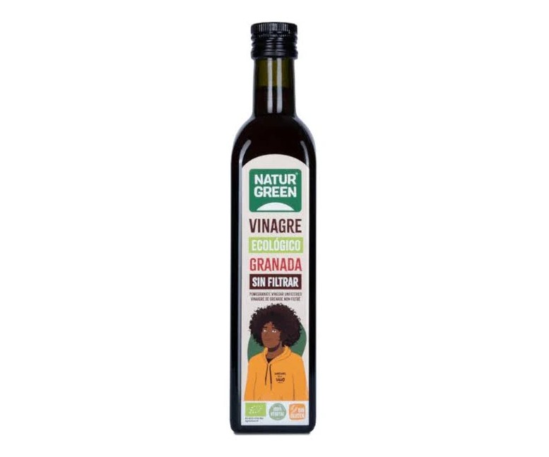 Vinagre de granada sin filtrar 500 ml NaturGreen