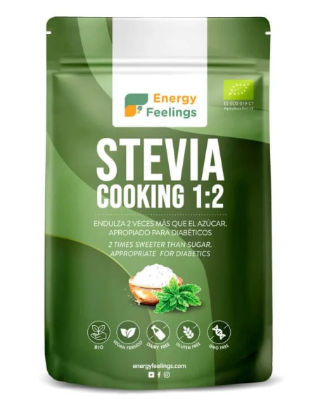 Estevia cooking 1:2 eco 1 kg Energy Feelings