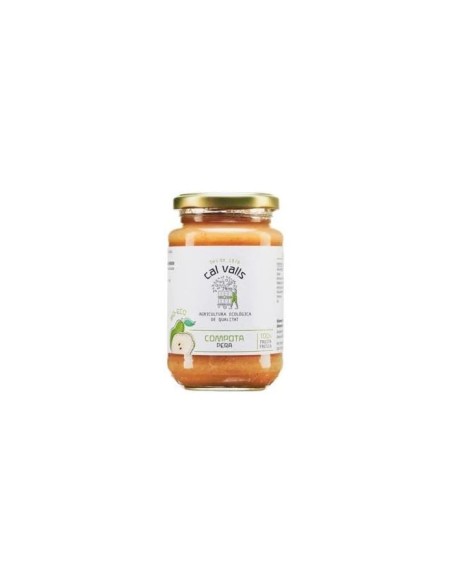 Compota de pera eco s/a 350 gr Cal Valls