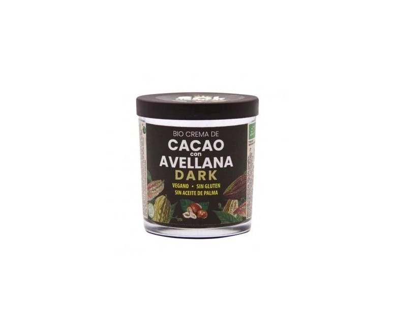 Crema de cacao dark con avellanas bio 200 gr Sol Natural