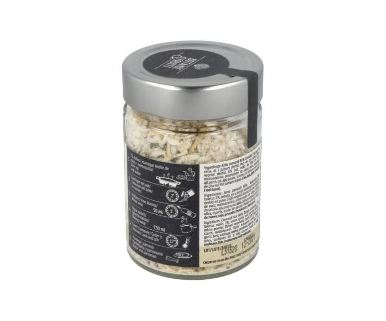 Risotto de boletus con alcachofas sg 210 gr BOTANIC&FRUITS