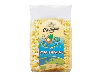 Mix galactic pasta infantil con figuras eco