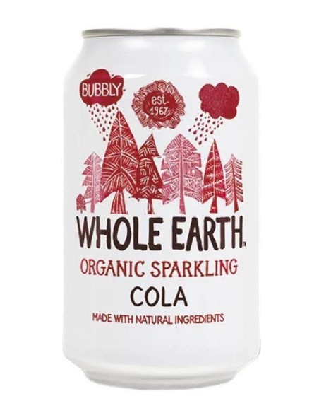 Refresco de cola bio s/a 330 ml Whole Earth