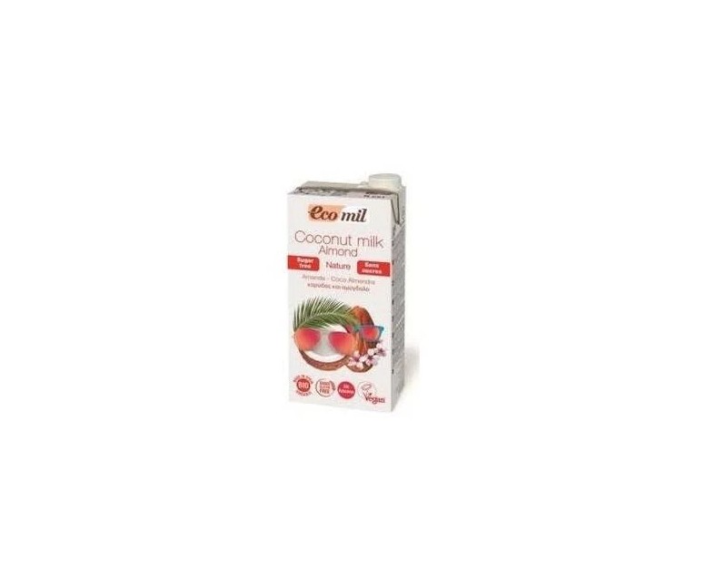 Ecomil bebida de coco y almendra bio s/a 1 l Almond