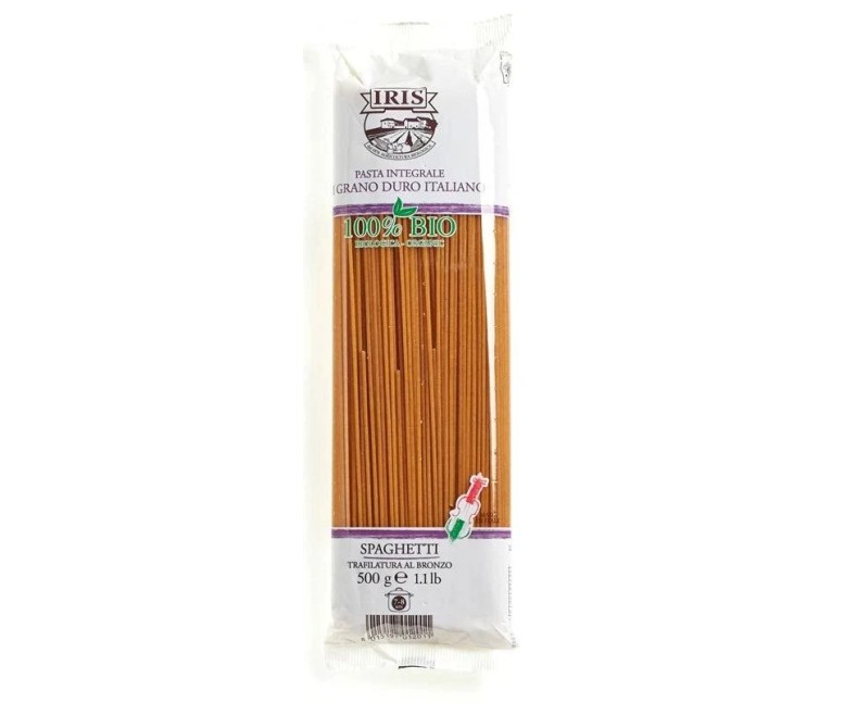 Espagueti de trigo duro bio 500 gr Iris