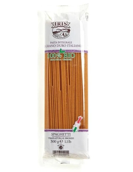 Espagueti de trigo duro bio 500 gr Iris