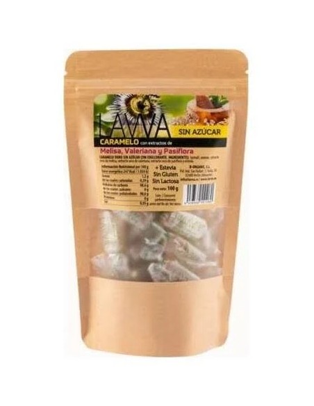 Caramelo de melisa valeriana pasiflora 1 kg Lavva