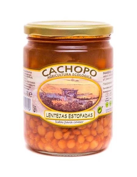 Lentejas estofadas eco 445 gr Cachopo