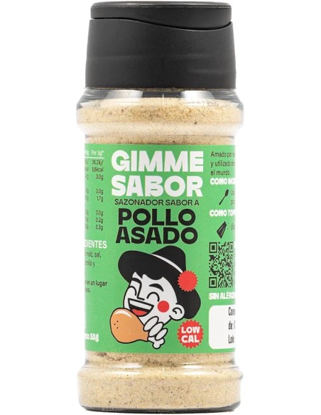 Sazonador pollo asado 55 gr Gimme Sabor