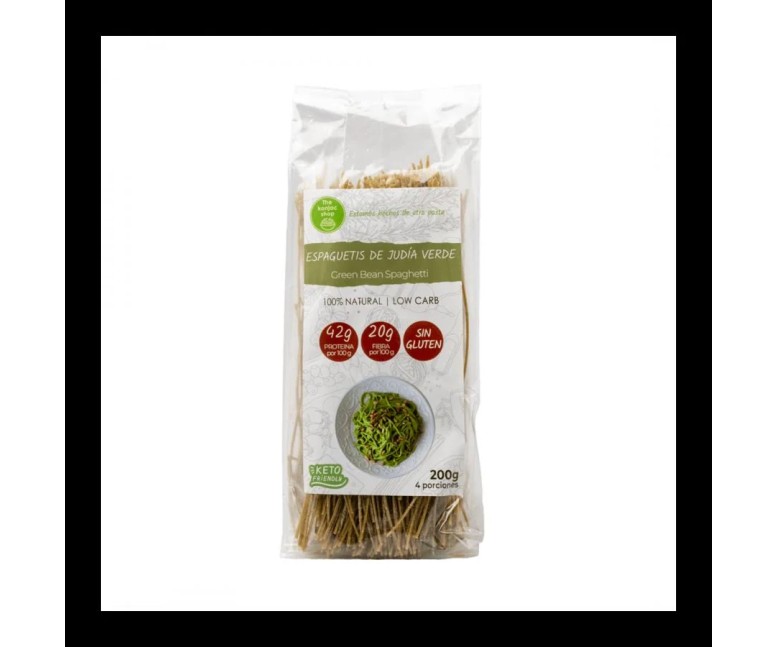 Espaguetis de judía verde 250 gr The Konjac Shop