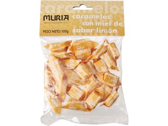 Caramelos de miel y limón