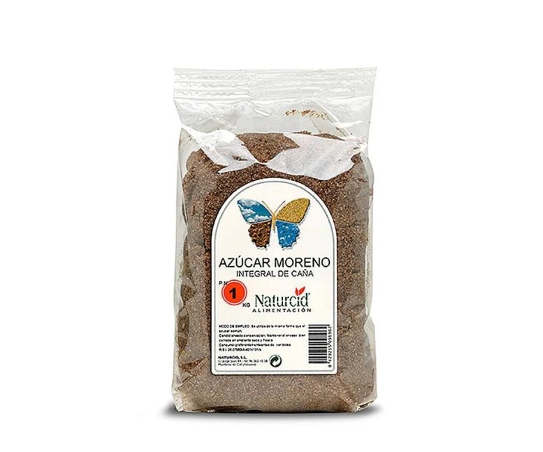 Azúcar moreno integral 1 kg NATURCID
