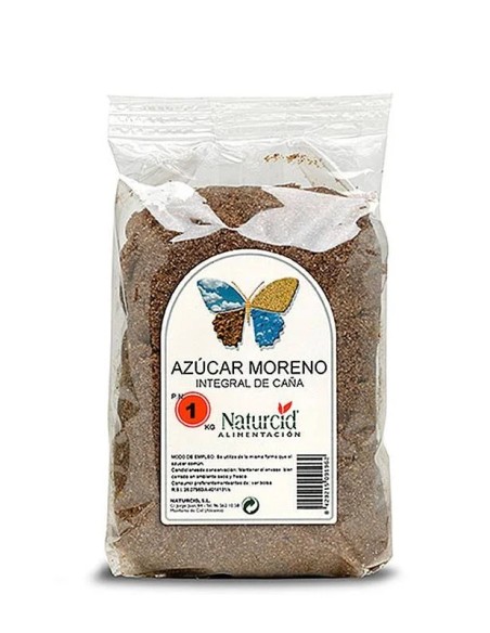 Azúcar moreno integral 1 kg NATURCID