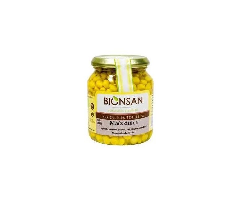 Maíz dulce eco 320 gr Bionsan