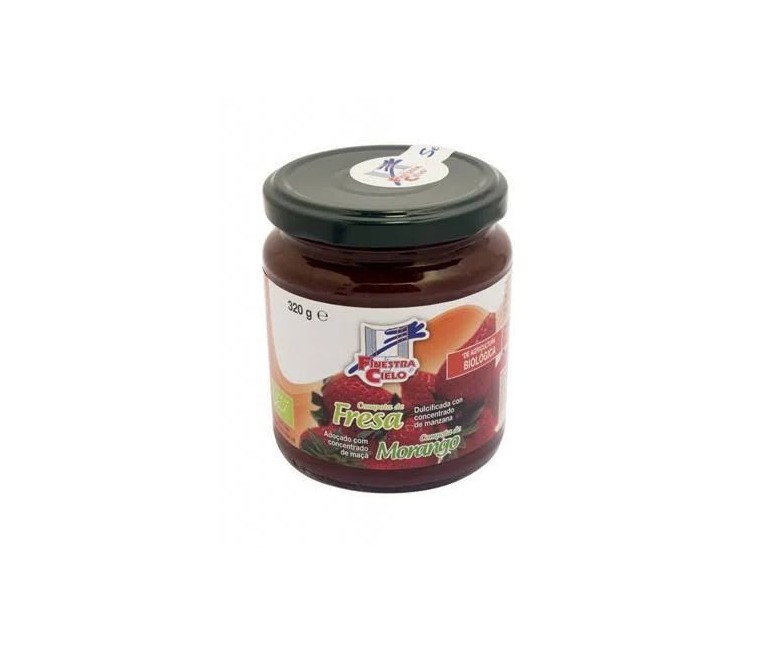 Compota de fresa bio 320 gr La Finestra sul Cielo