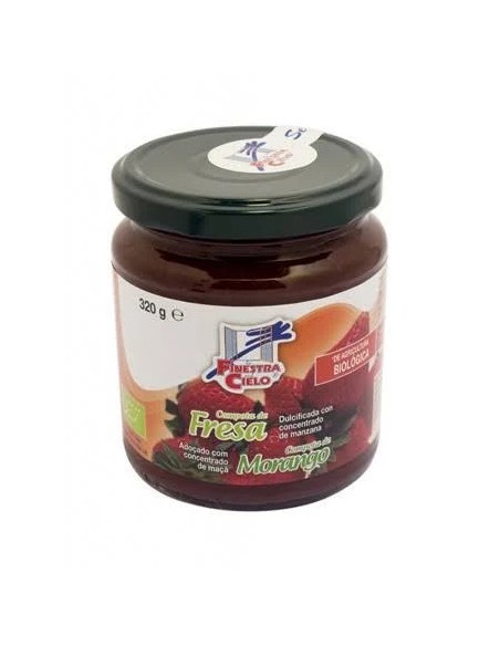 Compota de fresa bio 320 gr La Finestra sul Cielo