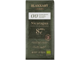 Chocolate nicaragua 87% s/azúcar s/s edulcorante eco