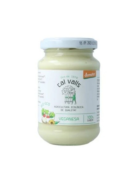 Mayonesa con aceite de girasol Demeter vegan 190 gr Cal Valls